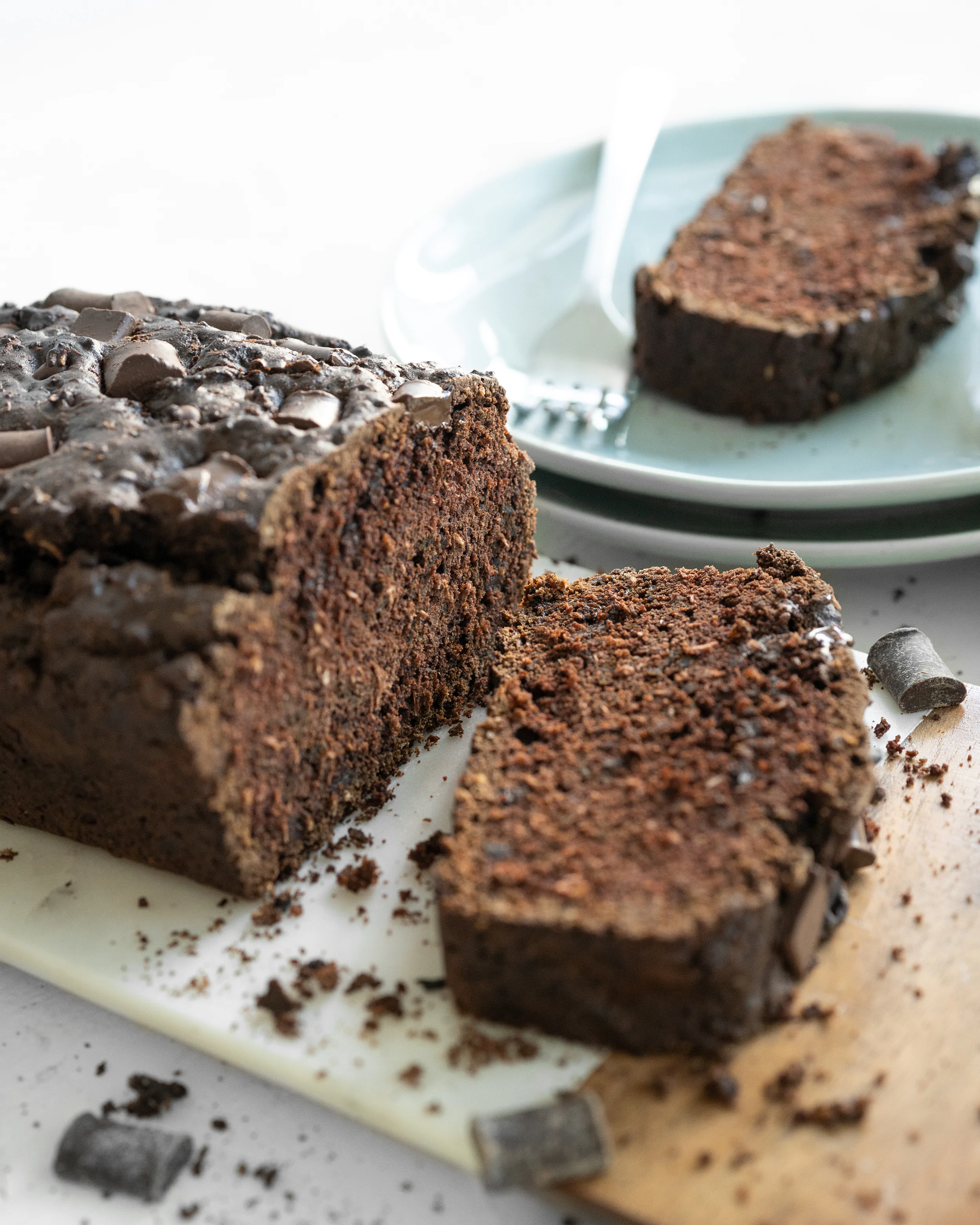 chocolate protein loaf